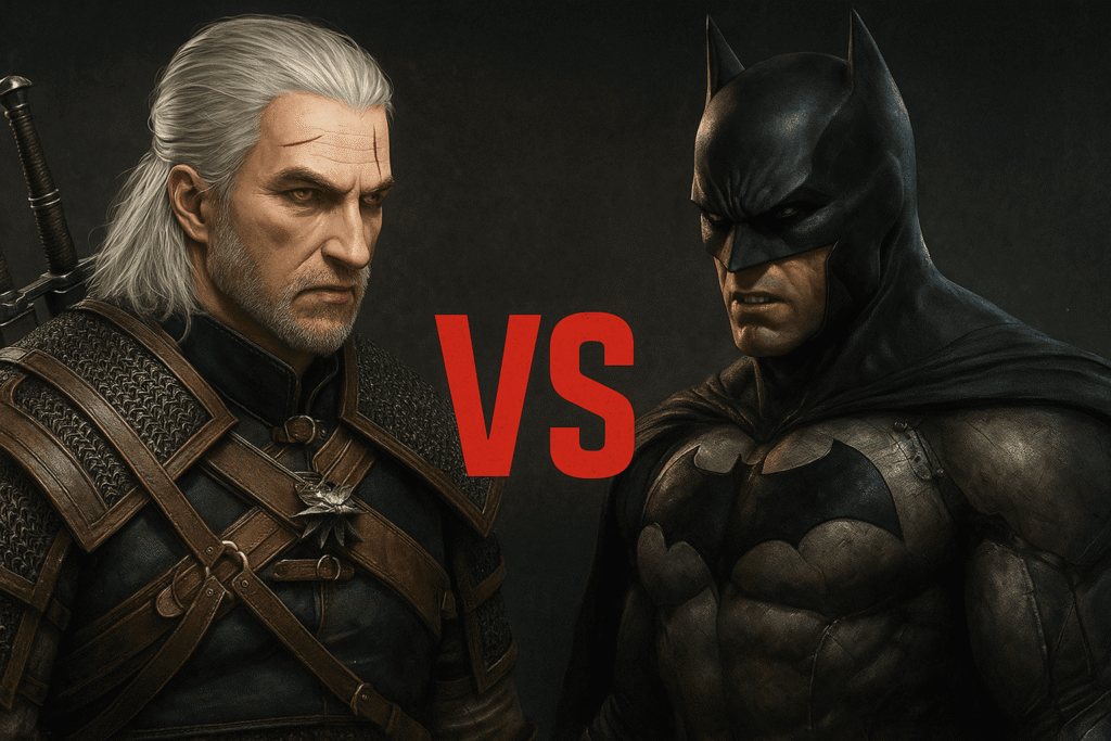 Batman vs Geralt of Rivia