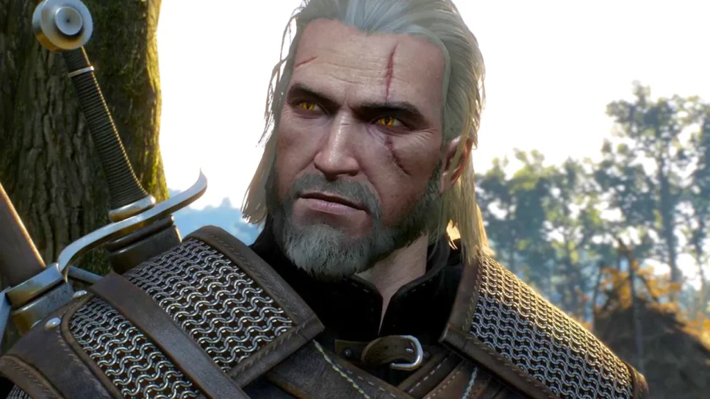 Batman vs Geralt of Rivia - video game character