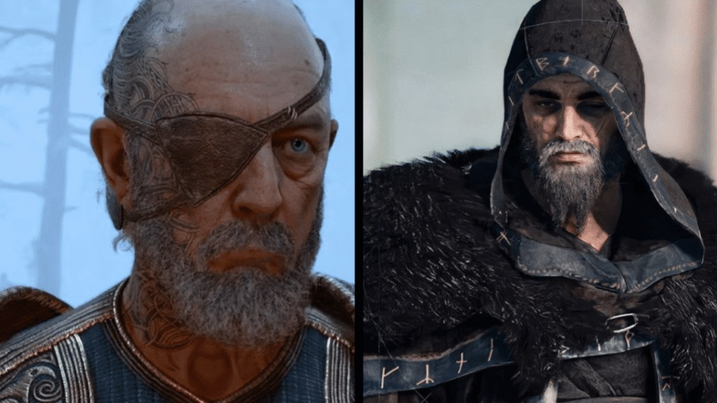 God of War Odin vs AC Valhalla Odin