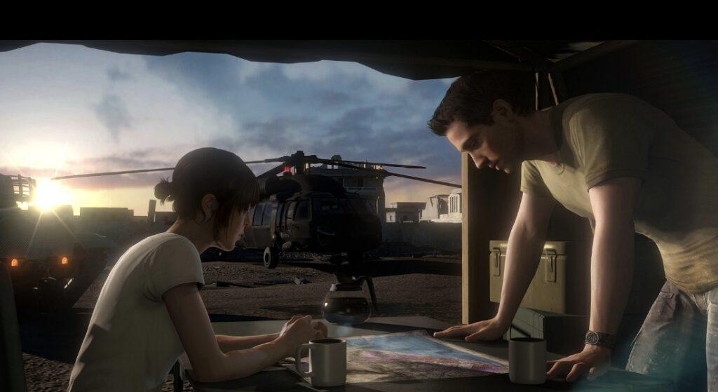 games like Life is Strange- games with female protagonists - Beyond Two Souls